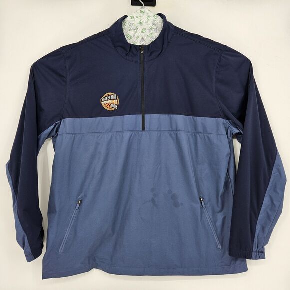 Basketball Hall Of Fame Nike Jacket Mens XL Dri Fit 1/4 Zip Pullover Embroidered - Picture 1 of 12